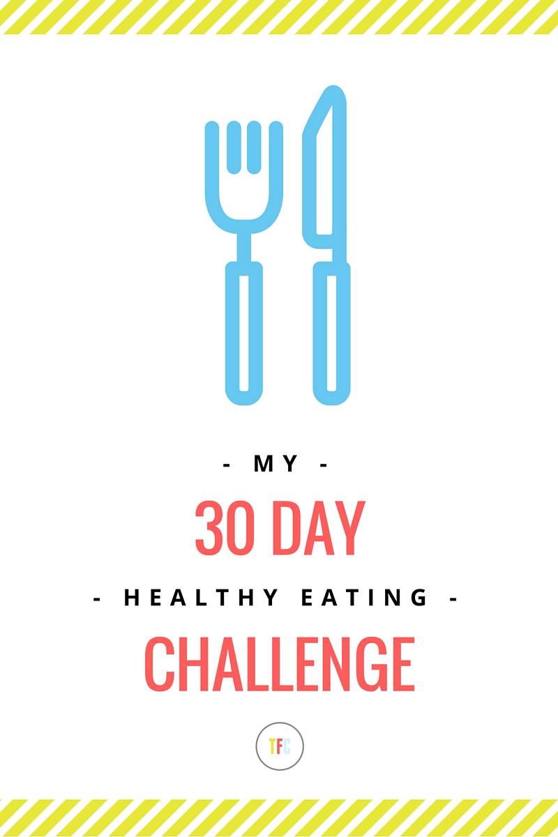 My 30 Day Healthy Eating Challenge